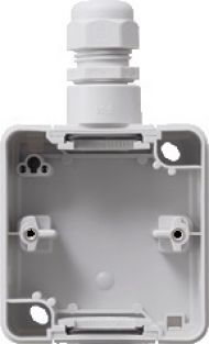 Gira bodemdeel enkel 1 x M20 waterdicht 007135
